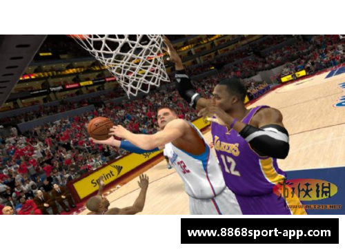 NBA球场全景：激情篮球场上的震撼画面
